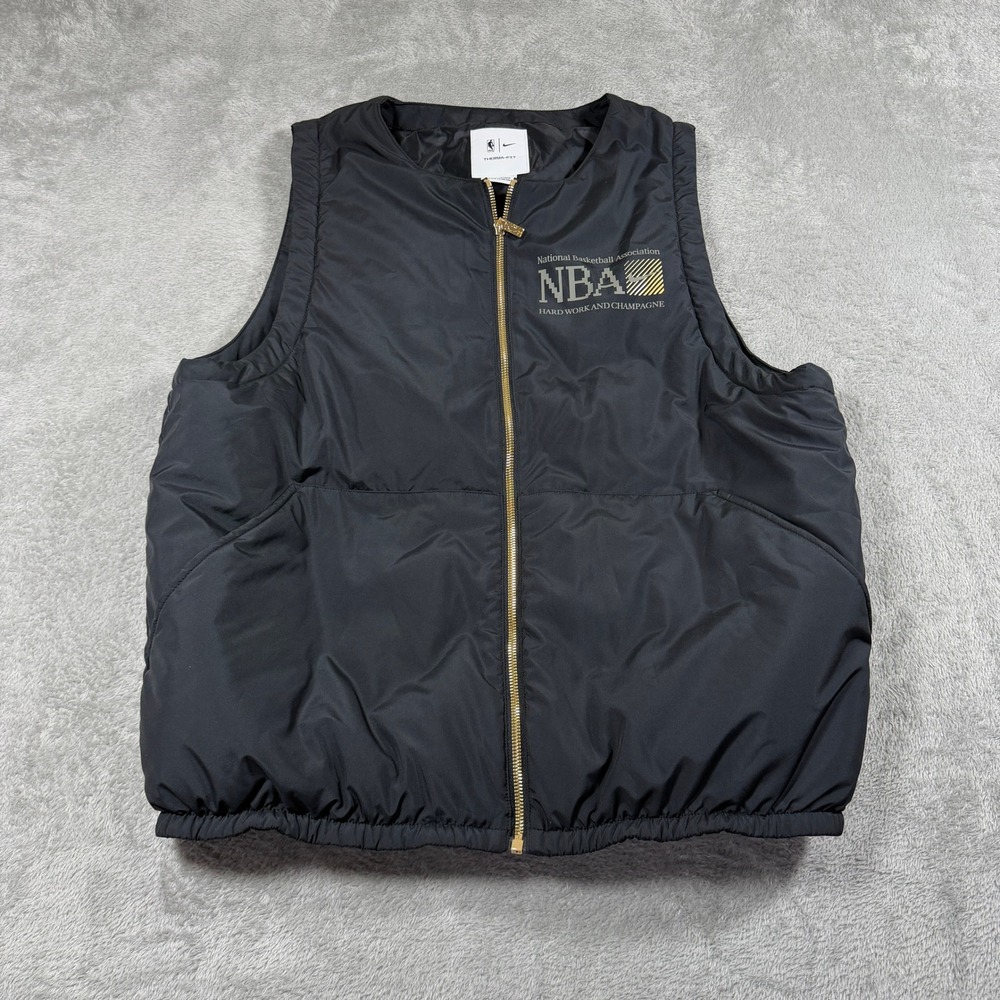 Nike Therma-FIT NBA Team‎ 31 Club Vest Mens Large Black FD8451-010